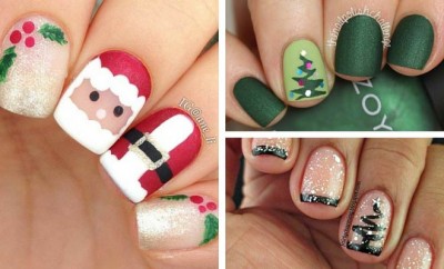 31 Christmas Nail Art Design Ideas | StayGlam