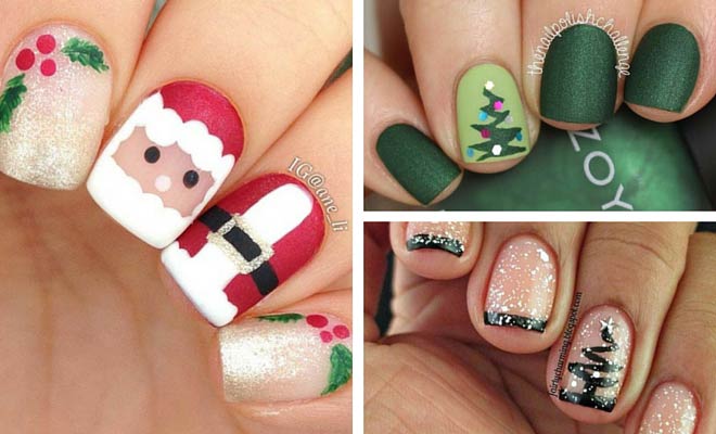 christmas nail art