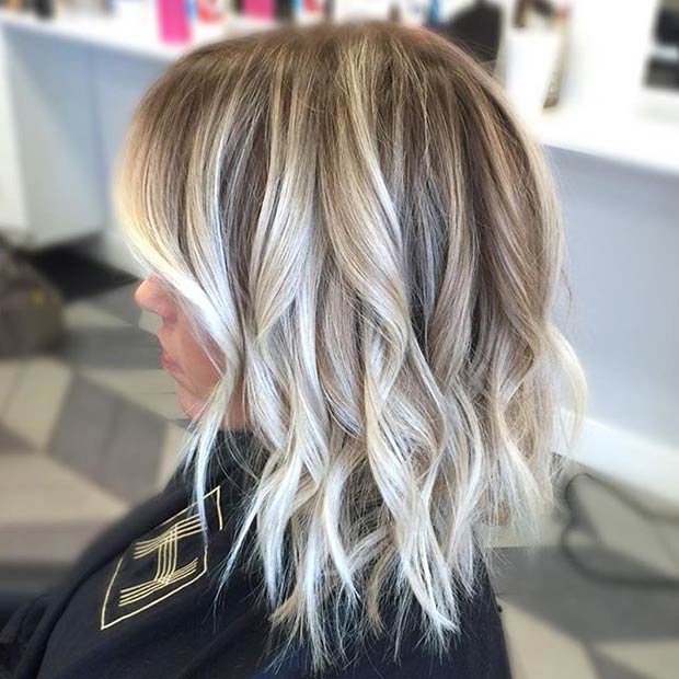 Blonde Balayage Bob