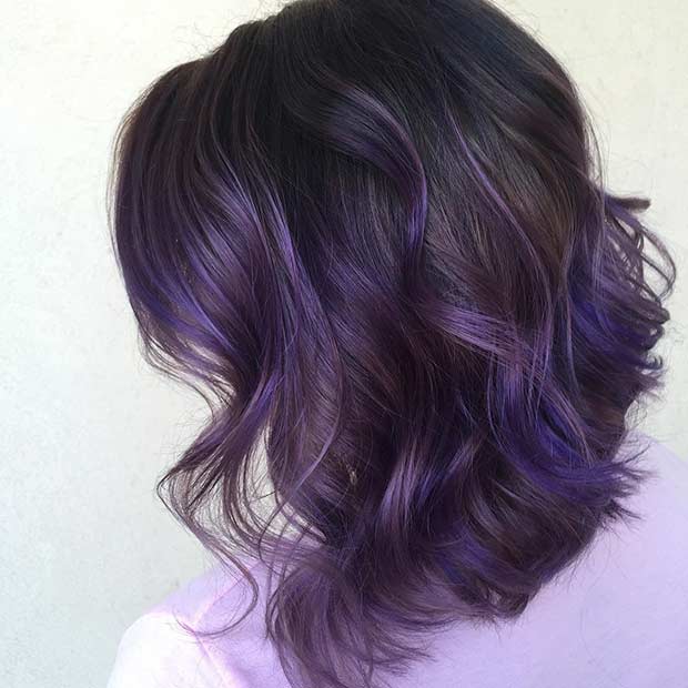 21 Looks That Will Make You Crazy for Purple Hair - StayGlam