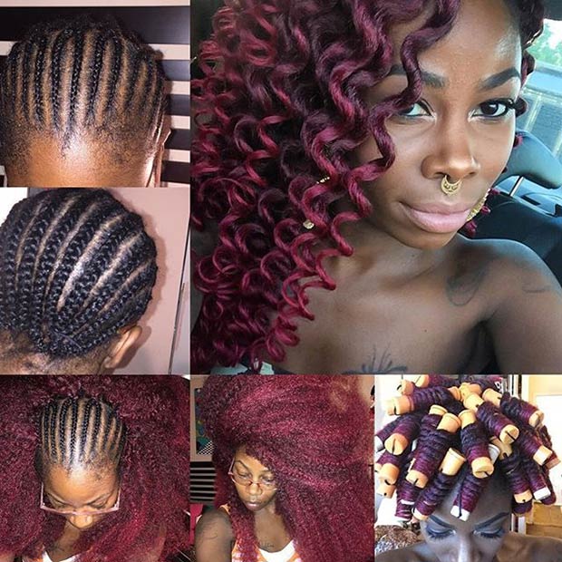 41 Chic Crochet Braid Hairstyles for Black Hair - Page 4 of 4 - StayGlam