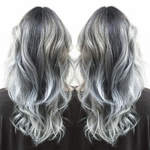 dye gray hair job Styles Page 2  21 Color Hair and 2 of Grey Ideas Stunning