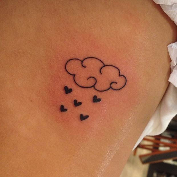30 Terrific Cloud Tattoos For Girls You Can Get Attracted To.....