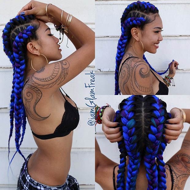 44 Goddess Braids Styles for Black Hair (Trendy Hairstyles To Try in 2019)  | Bieten