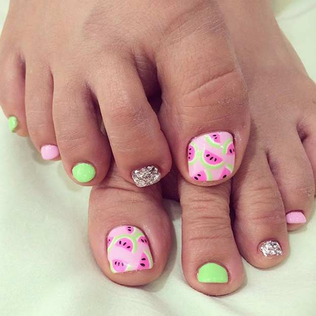 31 Easy Pedicure Designs for Spring StayGlam