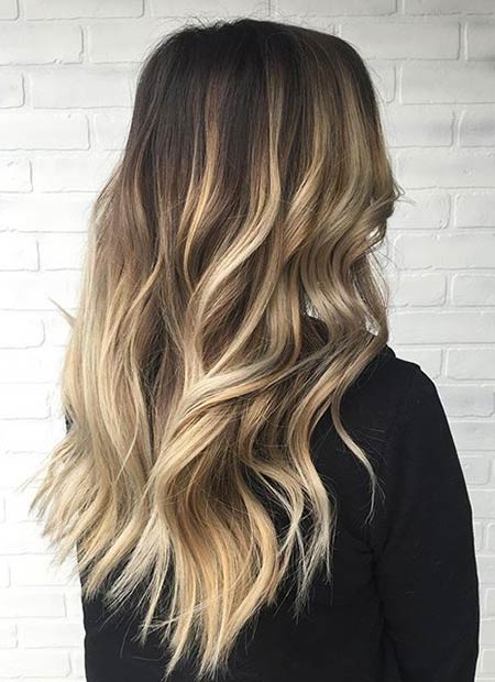 Balayage On Blonde Hair