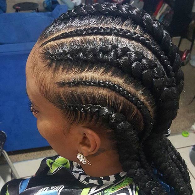 40 Hottest Cornrows and Scalp Braids to Show Your Braider