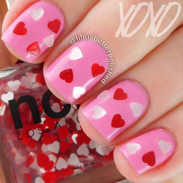 35 Cute Valentine's Day Nail Art Designs | Page 3 of 3 | StayGlam