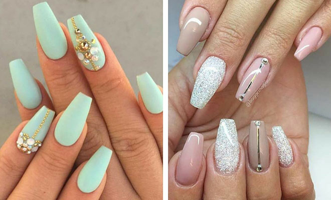 2. 50 Coffin Nail Art Ideas - wide 2