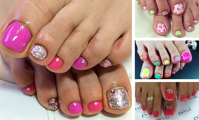 pedicure ideas pink