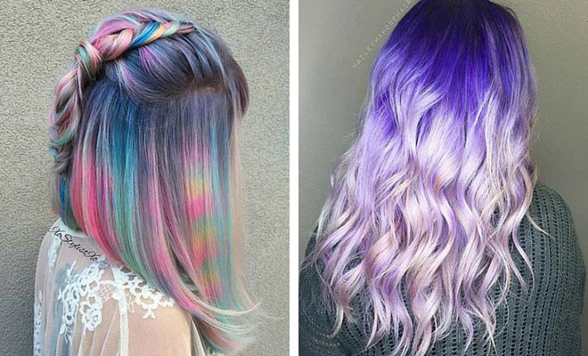 1. Pastel Hair Color Ideas for Dark Blonde Hair - wide 9