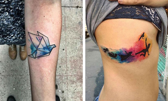 51 Watercolor Tattoo Ideas for Women - StayGlam