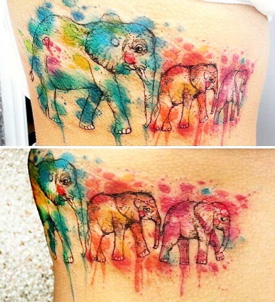 51 Watercolor Tattoo Ideas for Women Page 5 of 5 StayGlam