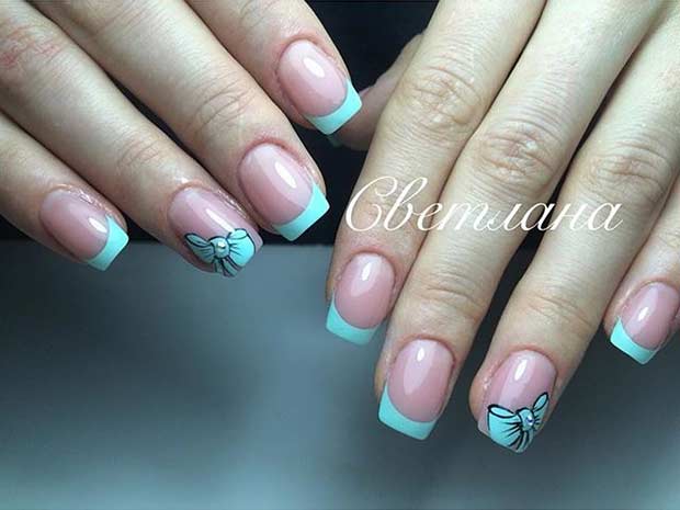 51 Cool French Tip Nail Designs Page 3 Of 5 Stayglam