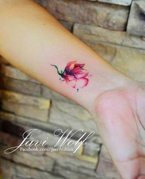 51 Watercolor Tattoo Ideas For Women Page 4 Of 5 Stayglam