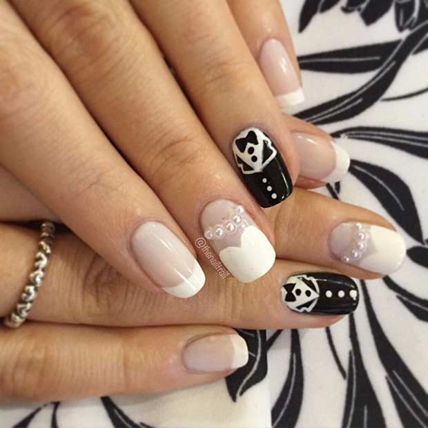 31 Elegant Wedding Nail Art Designs Stayglam