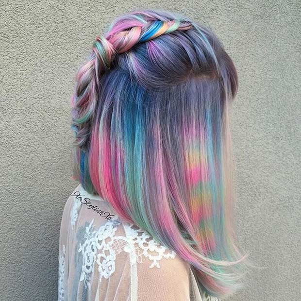 21 Pastel Hair Color Ideas For 2018 Stayglam