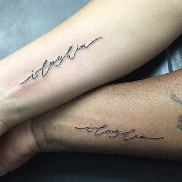 Couple Tattoo Ideas For Lasting Love  TattooTab