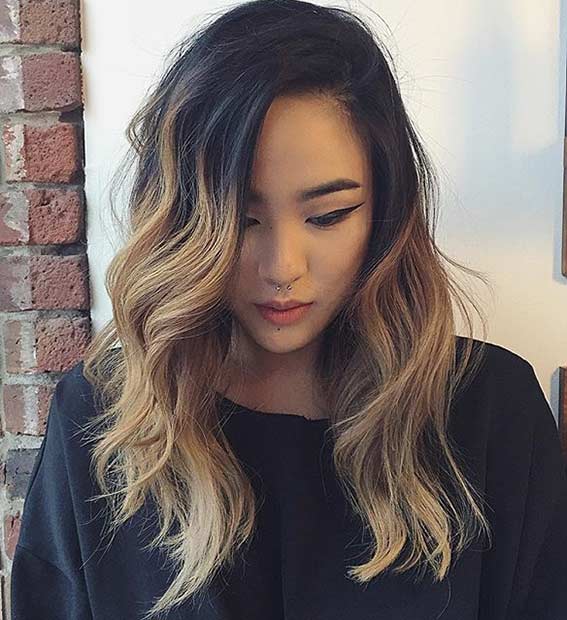 medium length hairstyles dark