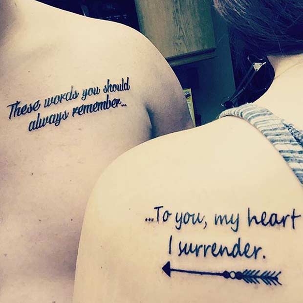 40+ Inspirational Ideas of Sister Tattoos