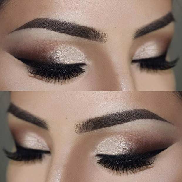 Wedding makeup eye smokey box tall short