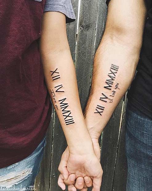 Relationship Matching Tattoos For Couples Quotes