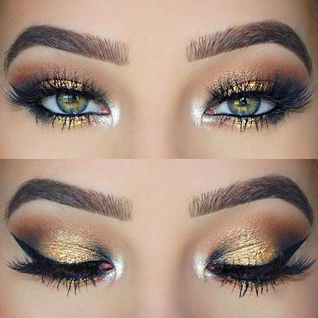 31 Pretty Eye Makeup Looks for Green Eyes StayGlam