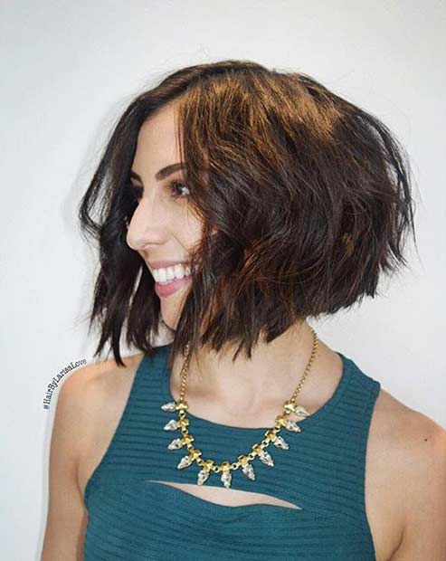 Textured Short Bob