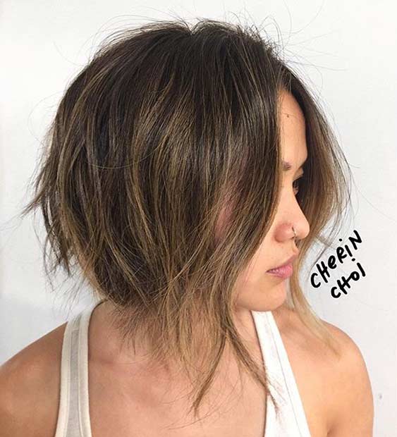 Short Bob Haircut for Thin Hair