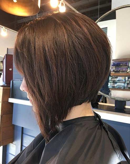 Short Inverted Bob Haircut Idea