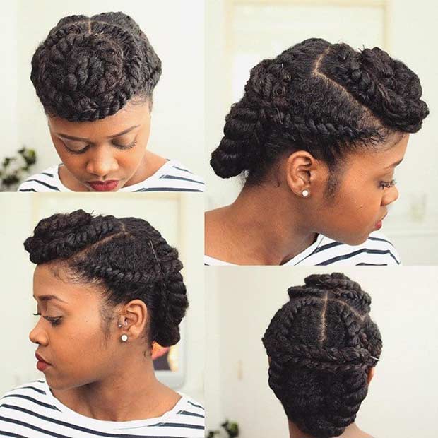 21 Gorgeous Flat Twist Hairstyles - Page 2 of 2 - StayGlam