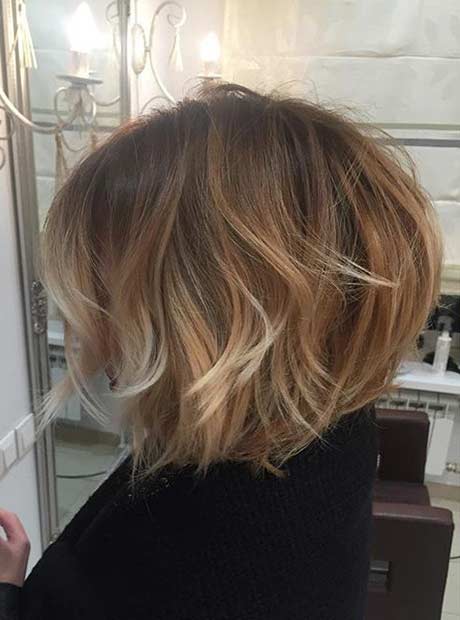 Short Balayage Bob Hairstyle