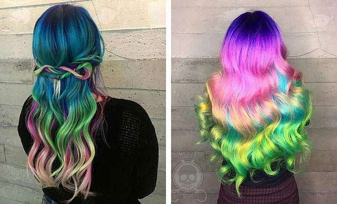 Colorful Hair Looks