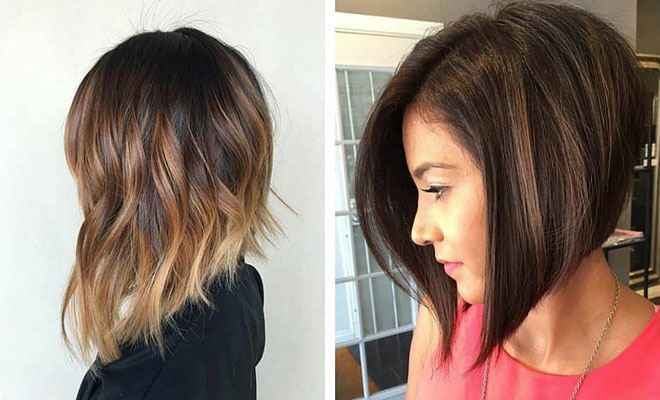 inverted bob thick hair