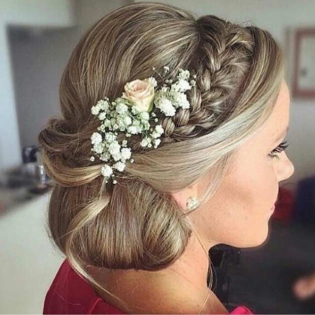 Stunning Bridal Bun Hairstyles For Reception  K4 Fashion