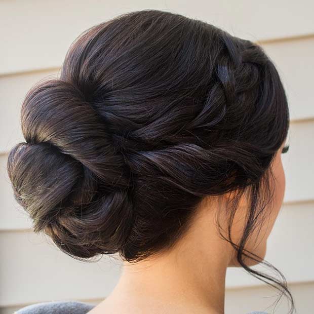 35 Gorgeous Updos For Bridesmaids Stayglam 0439