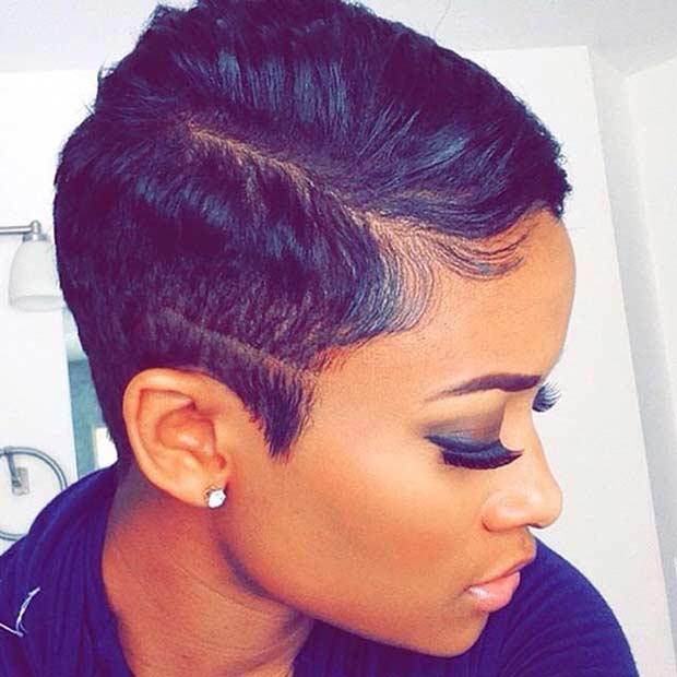 How To Style Pixie Cut Black Hair