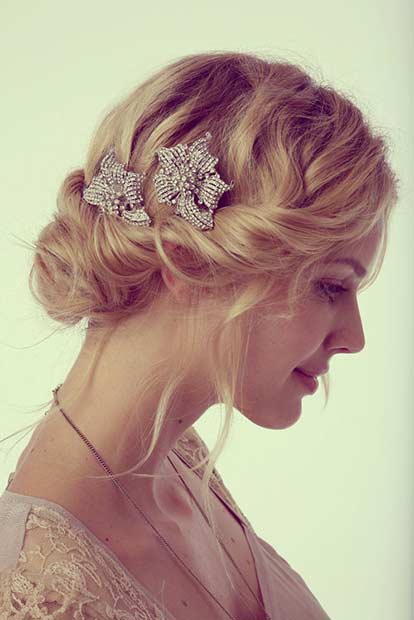 31 Wedding Hairstyles for Short to Mid Length Hair - Page 3 of 3 - StayGlam