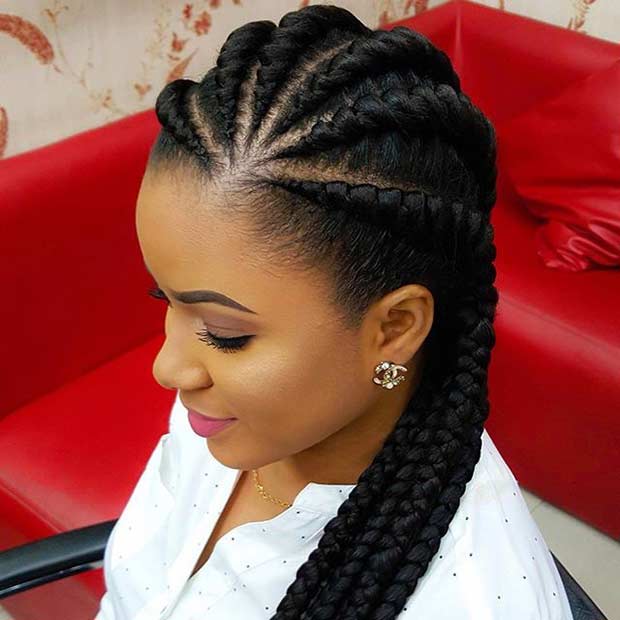 thatdynamitechick1 ghana braids