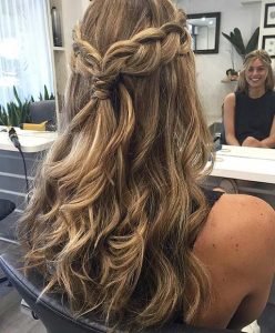 31 Half Up, Half Down Hairstyles For Bridesmaids - Page 3 Of 3 