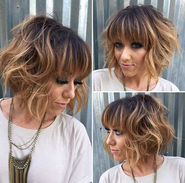 31 Cool Balayage Ideas For Short Hair Stayglam