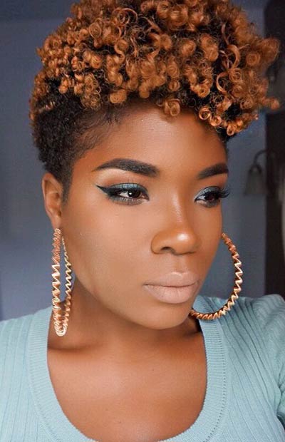51 Best Short Natural Hairstyles for Black Women | Page 2 ...