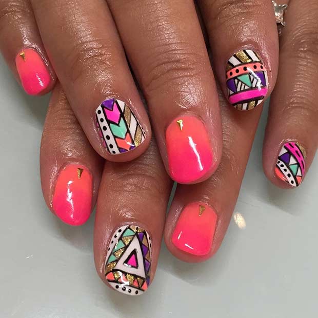 35 Bright Summer Nail Designs | Page 2 of 3 | StayGlam