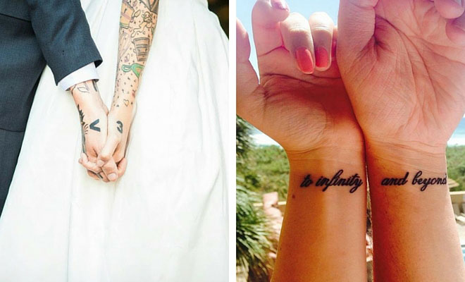 Cute Couple Tattoos That Will Warm Your Heart