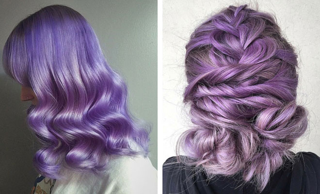 Lavender Hair Looks