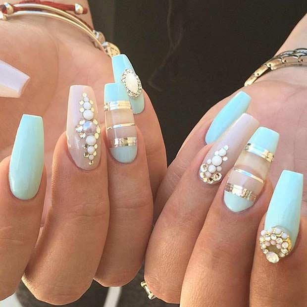 45 Fun Ways To Wear Ballerina Nails Stayglam