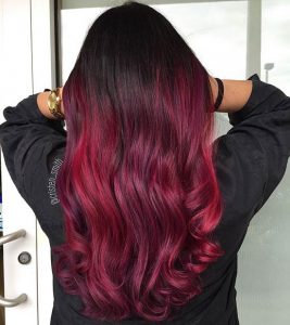 31 Best Red Ombre Hair Color Ideas - StayGlam - StayGlam