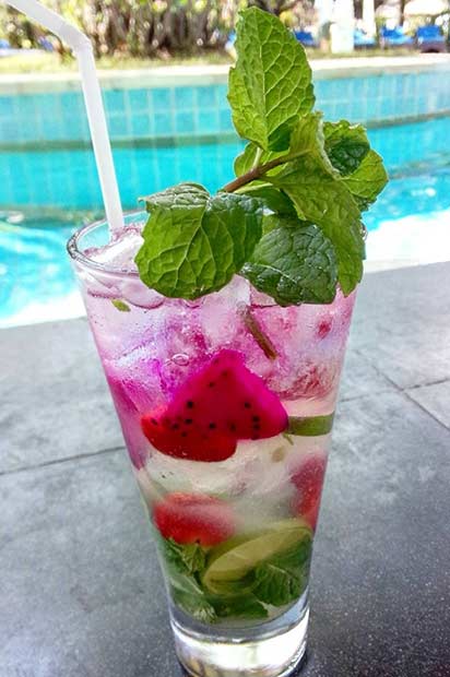 Lime and Mint Summer Cocktail