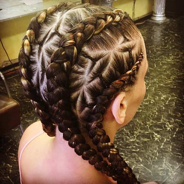 21 Trendy Braided Hairstyles To Try This Summer Page 2 Of