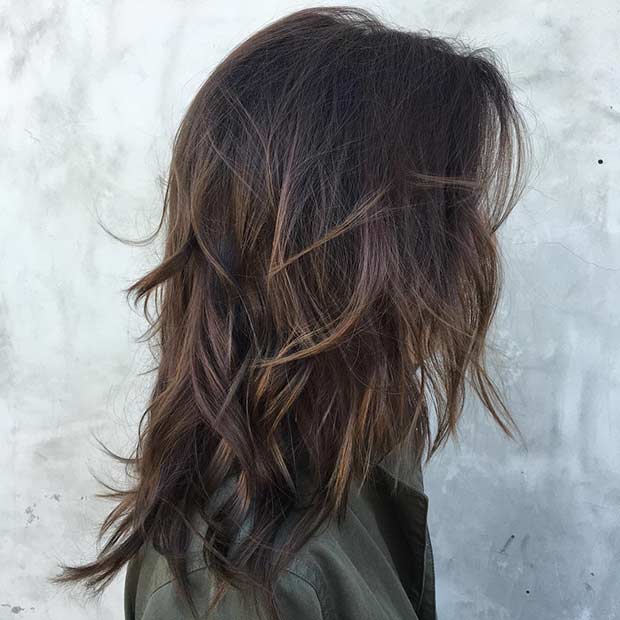 Textured Layers for Long Hair